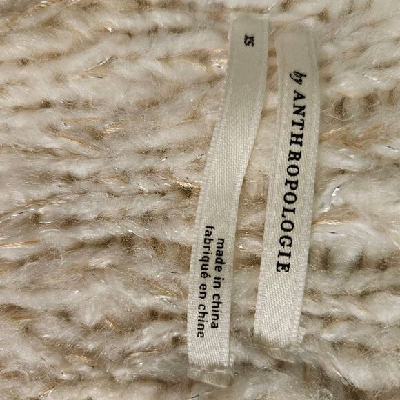 Anthropologie boho shag sweater, oversized. XS. #898 - Picture 4 of 6